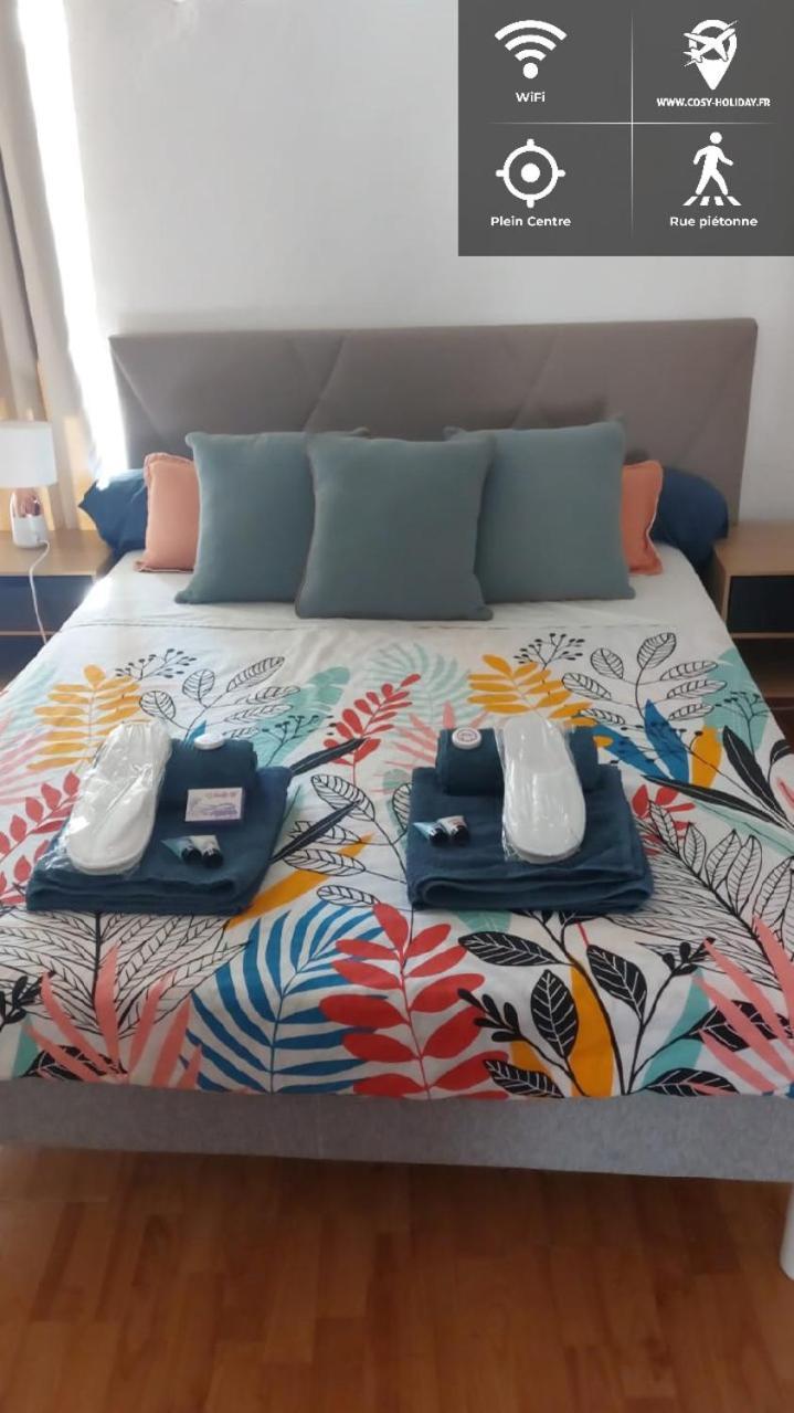 **** Very Central Ajaccio 36 Rue Fesch, Cosy Flat In City Center Pedestrian Street, Up To 4 People **** 外观 照片